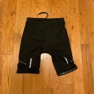 Men's Crivit Black Bicycle Padded Cycling Shorts, M, NWOT